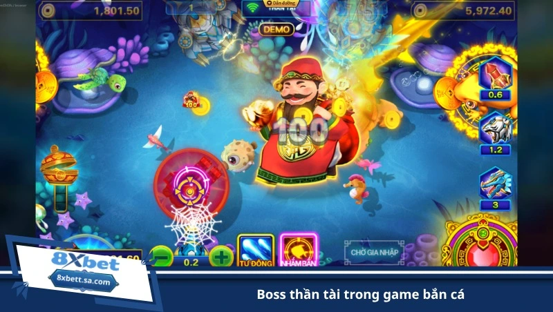 boss thần tài trong game bắn cá