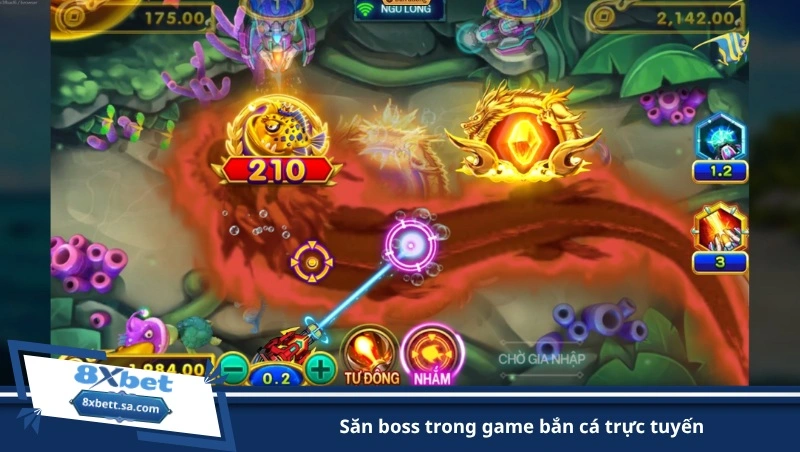 săn boss trong game bắn cá trực tuyến